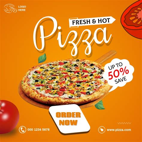 Pizza Sale Template Postermywall