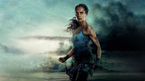 Wallpaper Lara Croft, Tomb Raider, Alicia Vikander, 4k, Movies #17257