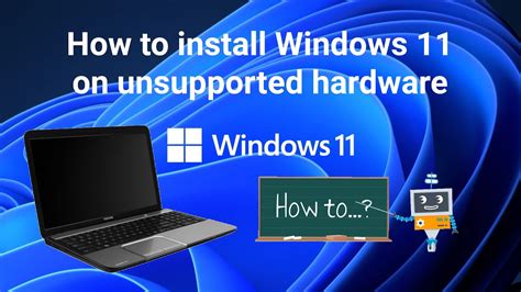 How To Install Windows 11 On Unsupported Hardware Youtube