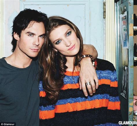 Ian Somerhalder Cuddles Up To Pretty Model In Flirty Photo Shoot