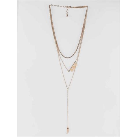 Twenty Dresses By Nykaa Fashion Stoned Together Layered Necklace Buy