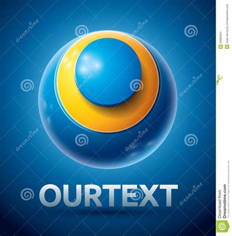 Abstract 3d Sphere Symbol Stock Images Image 28865624