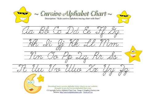 Cursive Alphabet Explore Cursive Alphabet Chart Cursive Letters And