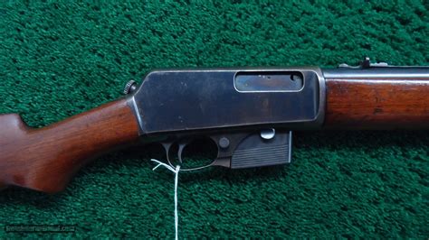 First Year Winchester Model 1907 Semi Automatic Rifle In 351 Wsl For Sale