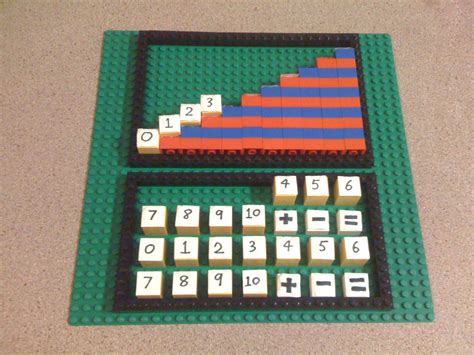 Lego Ideas Montessori Number Games Set