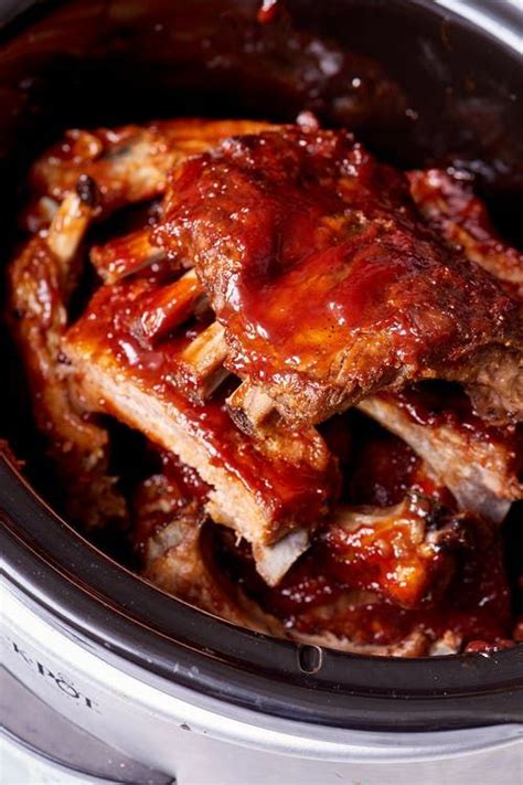 How To Make The Best Bbq Baby Back Ribs In The Slow Cooker Recipe