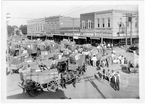 A View Of Downtown Arlington Texas C 1915 Photo Arlington Public