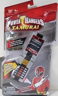 Power Rangers Samuraizer Morpher Nip Mega Red Ranger Mighty Morphin On
