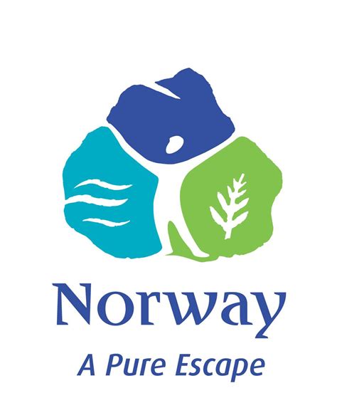The Norway Logo Is An Example Of Gestalt Because Viewers First See The