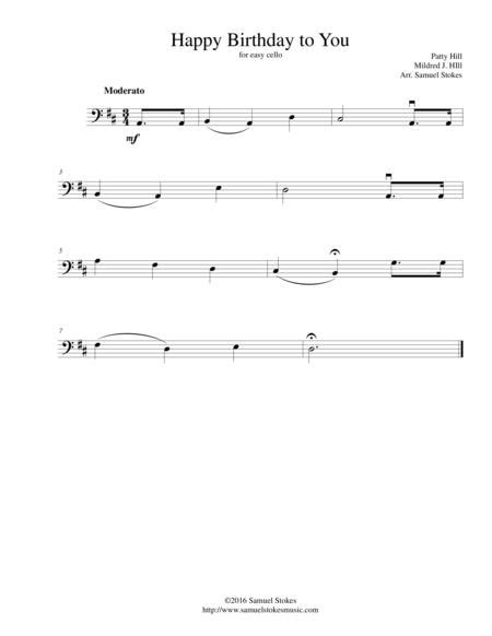 Happy Birthday Cello Music Sheet ~ Happy Birthday Sheet Music For Trombone Fonewall