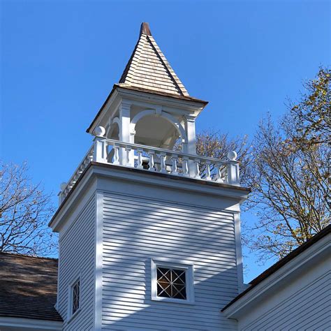 Cupola Of Historic Barnstable County Courthouse In Barnstable