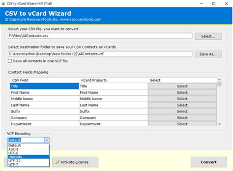 How To Convert Csv To Vcard Windows Along With Contact Properties