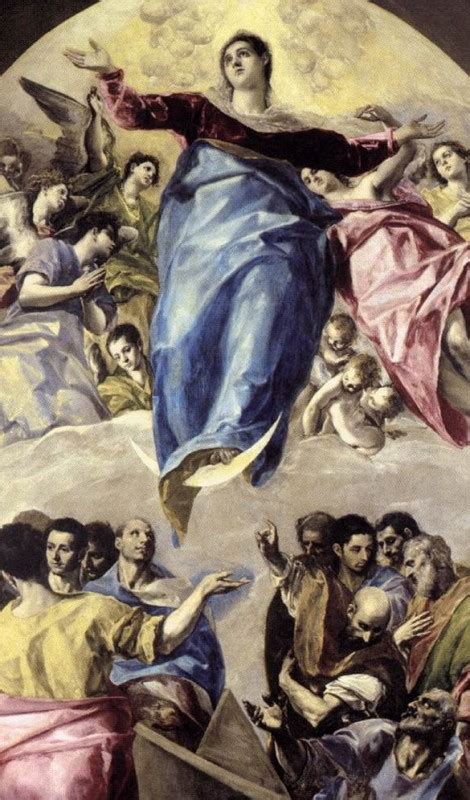 Asunción De La Virgen El Greco La Guía De Historia Del Arte