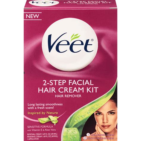 Veet Face Cream Kit 3 In 1 Normal Formula Stuffing Foodtown