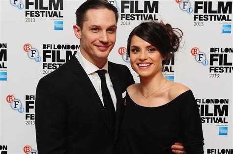 Peaky Blinders Tom Hardy Joined By Real Life Fiancee Charlotte Riley For Series Two