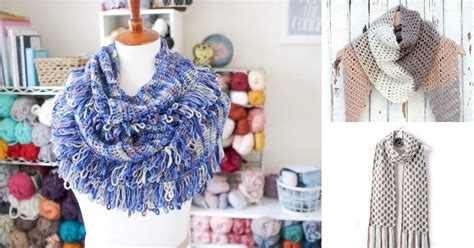 30 crochet scarf patterns dabbles and babbles