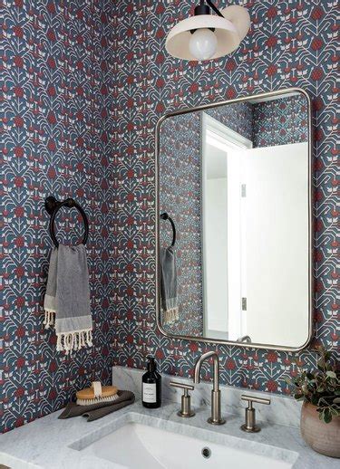 Small Bathroom Wallpaper Ideas and Inspiration | Hunker