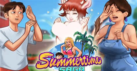 Complete each conversation and help the main character solve each of his life's troubles. Summertime Saga