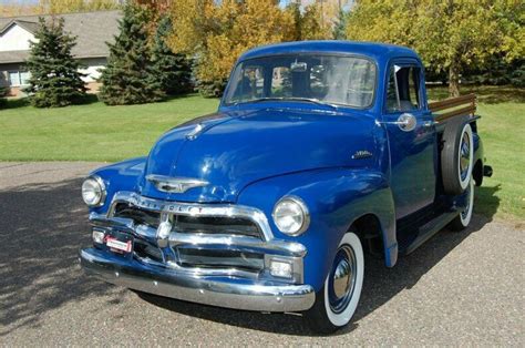 Beautifully Restored Example Of A 54 Chevy Pickup For Sale