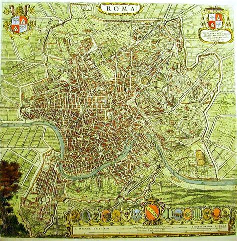 Rome Map Ancient •