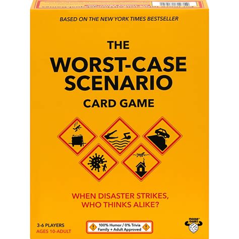 The Worst Case Scenario Card Game Big W