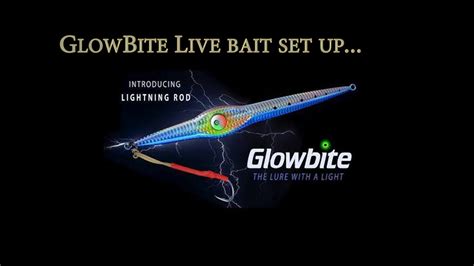 GlowBite Lightning Rod Jigs For Live Baiting Set Up YouTube
