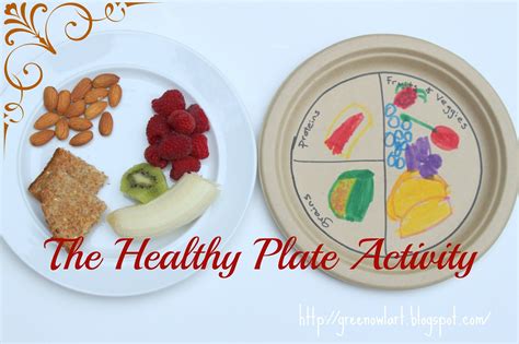 Green Owl Art The Healthy Plate