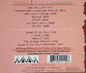 Album Dana Divine A Nu Language Tri M Records US