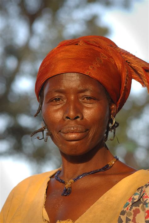 Woman Of Burkina Faso Woman Of The Village Of Lémorodougou Flickr