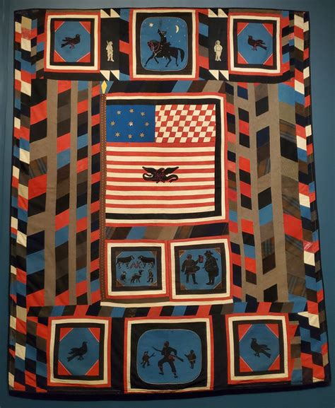 Amazing 1864 Civil War Quilt Artwork