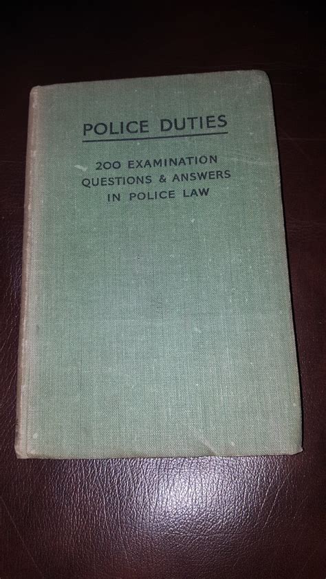 Collection Of Old Police Manuals Policemancollector Flickr