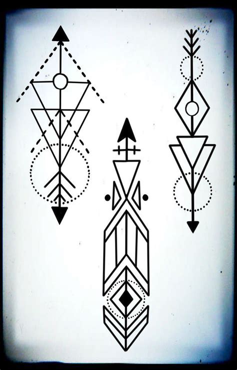 Geometric Tribal Tattoo Designs
