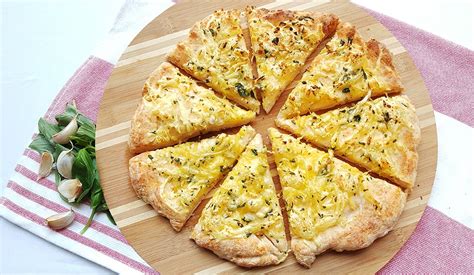 ‘cheesy Garlic Pizza Bread Recipe Vitafriendspku