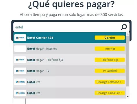 Pagar Entel Con Rut Métodos De Pago En Línea Infoserviciocl