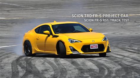 Scion Fr S Rs 10 Track Test With Ken Gushi Scion Trd Fr S Project