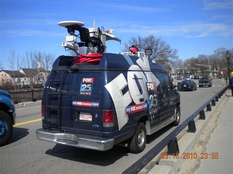 Fox 25 News Van Fox 25 Boston News Van Parked On The Moody Flickr