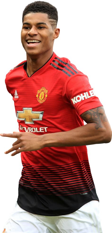 The manchester united star trained separately from the rest of. Marcus Rashford football render - 51485 - FootyRenders