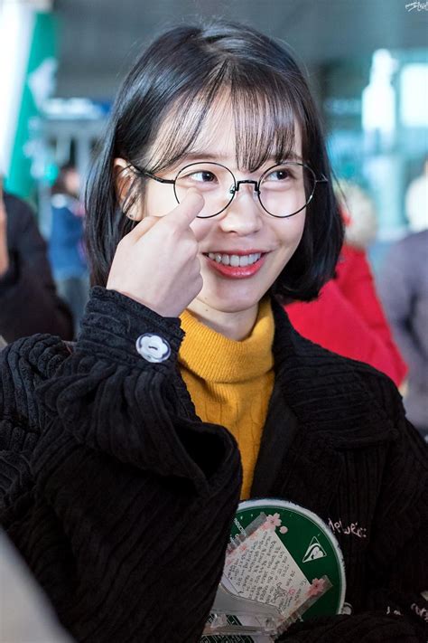 Top 10 Ridiculously Cute Photos Of Iu Wearing Glasses And