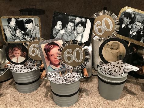 60th Birthday Ideas For Dad | 60th birthday party decorations, 60th