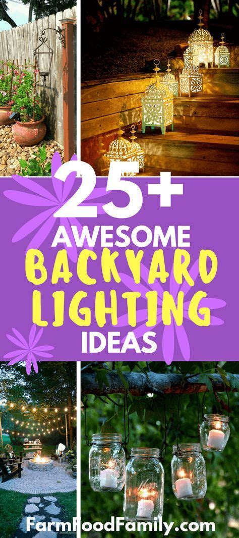 25 Awesome Backyard Lighting Ideas For Your Home 2023 Outdoor