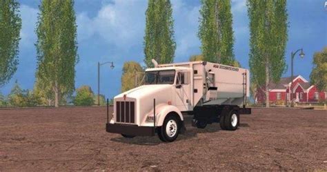 Fs17 Kenworth Feed Mixer Truck V 10 Trucks Mod Für Farming Simulator 17
