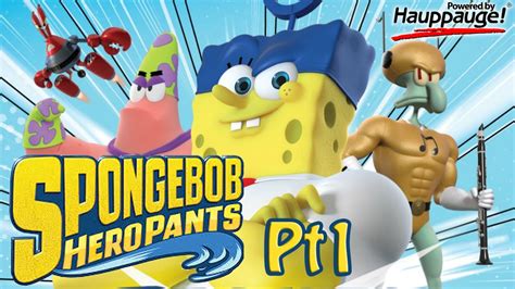 Spongebob Hero Pants Pt1 Xbox 360 Youtube