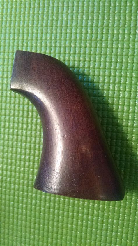 Factory Original Colt 1860 Army Wooden Grips With Serial Number C1861
