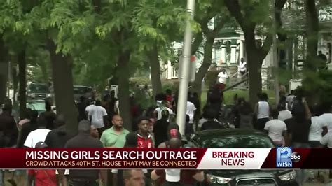 Crowds Break Into Homes Suspected In Sex Trafficking Youtube