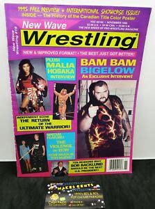 New Wave Wrestling Magazine 19 Warrior ECW NICE Bam Bam Bigelow