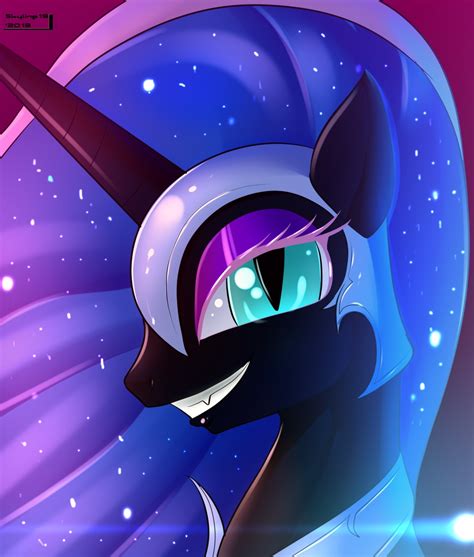 Skyline19 Repost Nightmare Moon Icon Mlpfim By Thereedster On