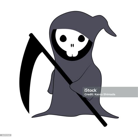 Grim Reaper Stock Illustration Download Image Now Sickle