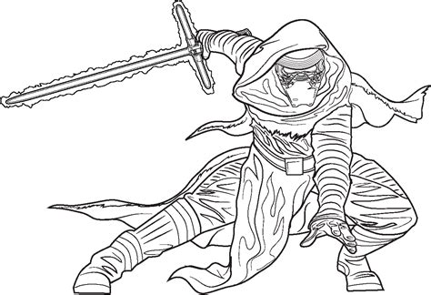 Discover 200+ kylo ren designs on dribbble. Kylo Ren Coloring Pages - Best Coloring Pages For Kids