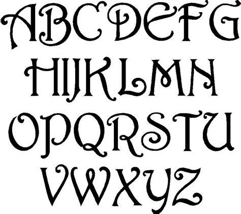 14 Cool Font Designs Images Cool Tattoo Letter Fonts Cool Bold