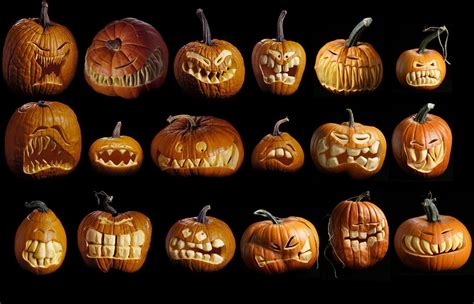 20 Cute Faces To Carve On Pumpkins